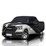 Cotryvox Dodge Ram 1500 Truck Cover Custom Fit 2009-2026 Crew Cab SB (5.75') with Door Zipper, 12 Layers Full...