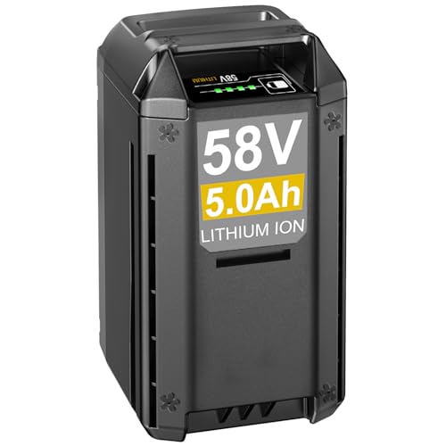 DTK 5AH Battery Replacement for Echo 58V Battery Cordless Power Tools