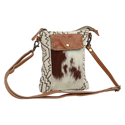 Image of Myra Bag Cowprint Purse - Cowprint Bags for Women, Over The Shoulder Purse
