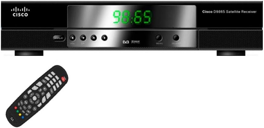 D9865-H Satellite TV Receiver - for Cisco D9865H – Digital Satellite Receiver with HD, SD and HDMI Output