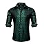 Emerald Green-black-paisley Emerald Green-black-paisley