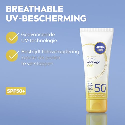 Nivea Sun Gezicht Zonnebrand Q10 SPF50 – 40 ml - View 4