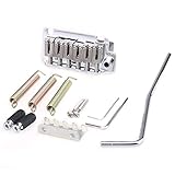 Musiclily Pro 52.5mm Full Block 2-Stud Style Guitar Tremolo Stratocaster Bridge with Steel Saddles...