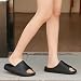 Imagen de Jesindr Zapatillas Mujer Hombre Sandalias Almohada Diapositivas Zapatillas Casa Verano Casual Playa Pantuflas on Cloud Ducha Baño Chancletas Verano Zapatillas Playa Zapatos Unisex