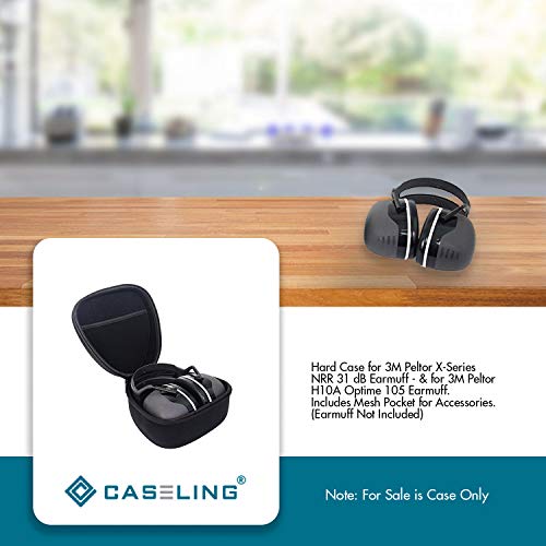 Caseling 4334005145 Case Fits 3M Peltor X-Series Nrr 31 Db Earmuff & Fits 3M Peltor H10A Optime 105 Earmuff. thumb #5