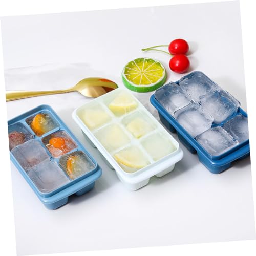 Molde para cubitos de hielo redondo de plástico miniatura 6