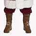 Fun World Costumes Men's Plus-Size Plus Size Adult Oldtime Santa... Hooded Robe Set, Red/White, X-Large