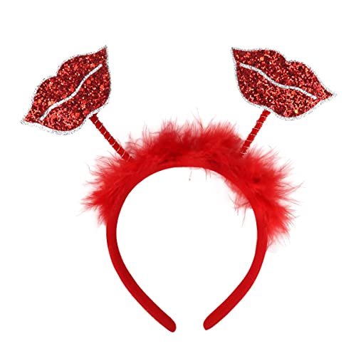 Bandeau Saint-Valentin en velours doux - Finition artisanale pour coiffure haut de gamme