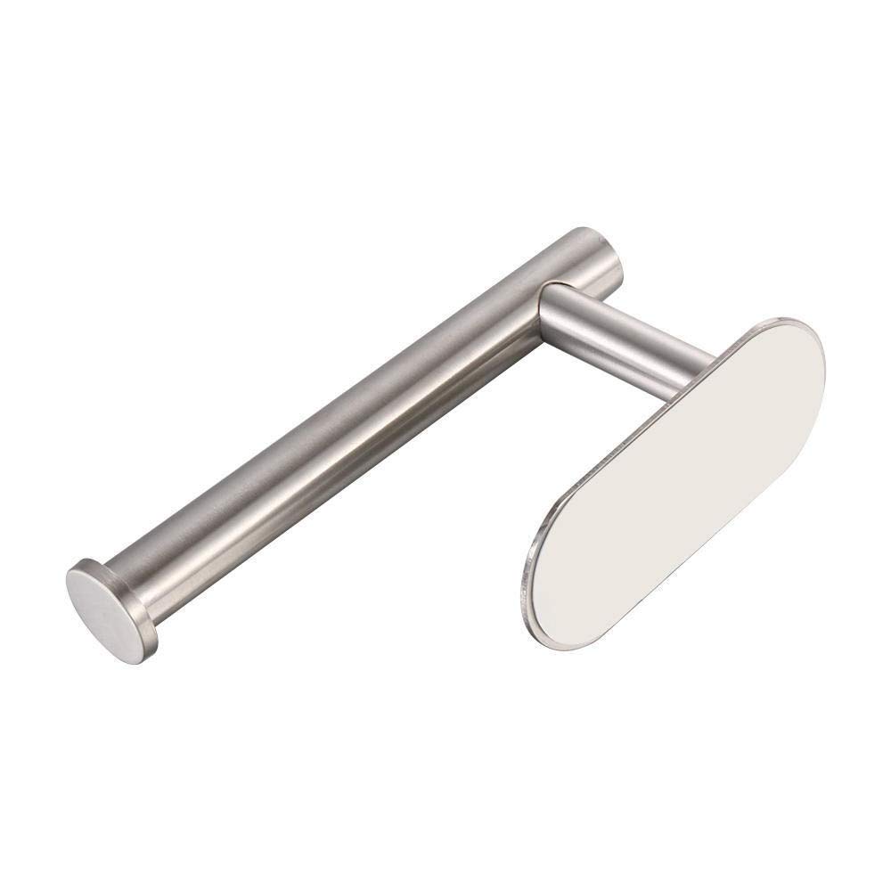 MRKU Portarrollos de Papel higiénico de Acero Inoxidable, Soporte para Papel higiénico, Soporte para Pared, Gancho Adhesivo sin Costuras, Accesorios de baño, portarrollos de Papel higiénico