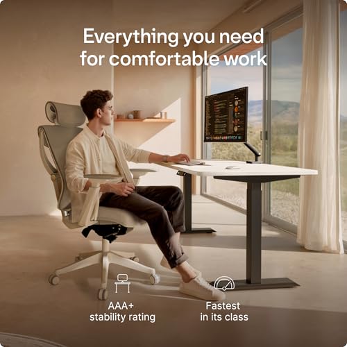 Electric standing desk adjustable