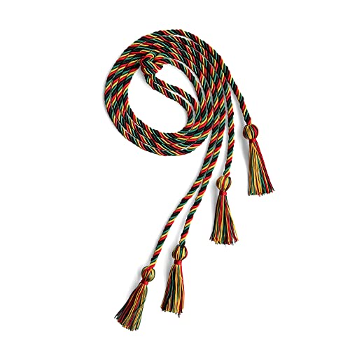 Image of Endea Graduation Double Honor Cord Three-Color (Kente)