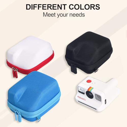 Funda rígida azul para cámara Polaroid Go miniatura 7