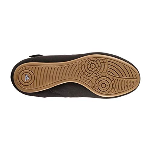 adidas Boy's HVC Wrestling Shoe, Black/White, 10 Little Kid3