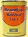 Produktbild Brantho Korrux"3 in 1" 0,75 l 9005 Schwarz, Branths Rostschutz Mennige bleifrei 750 ml Brantho Korrux Nitro 0,75L 9005 schwarz