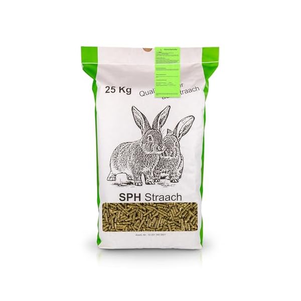 SPH Futter für Kaninchen und Nager 25kg Sack - universelles Futter aus regionaler Produktion