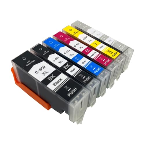 Cartouche PGI-650PGBK Black noire pour imprimante Canon Pixma iP7260 iX6860 MG7560
