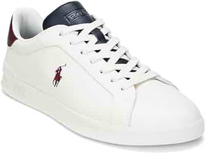 【メンズ】POLO RALPH LAUREN Court II Leather スニーカー Polo Ralph Lauren Men's Heritage Court II Leather Sneaker