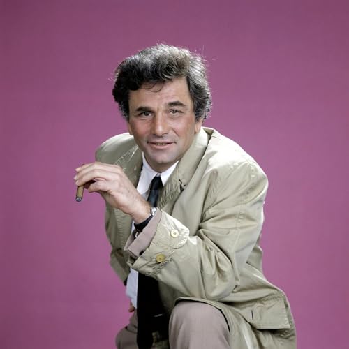 ART.COM Wall Photographic Print PETER FALK. COLUMBO [1971], directed by PATRICK McGOOHAN, VINCENT McEVEETY, JAMES FRAWLEY., 16" x 16"