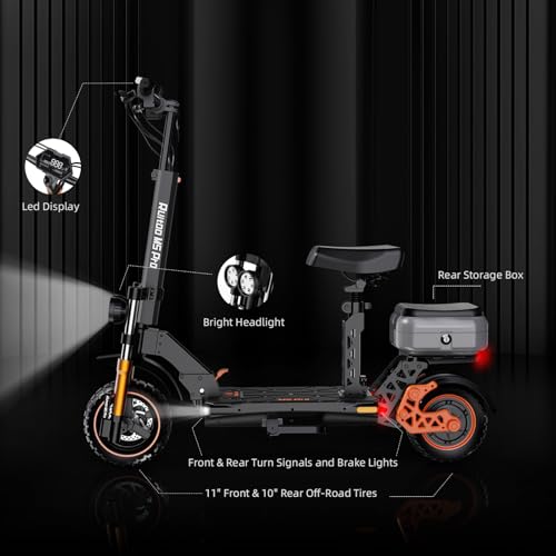 M5PRO Peak 2000W Electric Scooter for Adults,11 Inch Fat