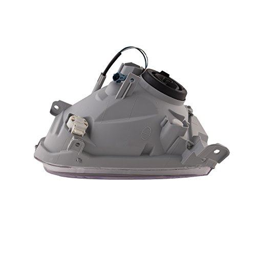 Headlightsdepot Chrome Housing Halogen Headlights Compatible With Toyota Sequoia Tundra Includes Left Driver And Right Passenger Side Headlamps #TOP3