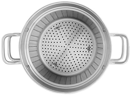 Winware Ssdb-16S Stainless 16 Quart Steamer/Pasta Cooker With Cover, Stainless Steel #TOP2