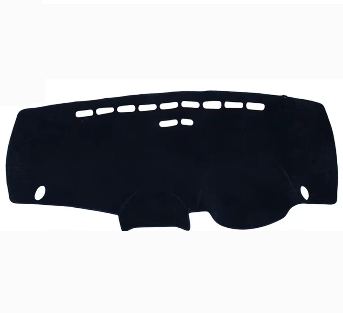 for Honda Fit Jazz 2008-2013, Dashboard Cover Pad Polyester Black Center Console Trim Dash Cover Mat,Car Interior Accessories