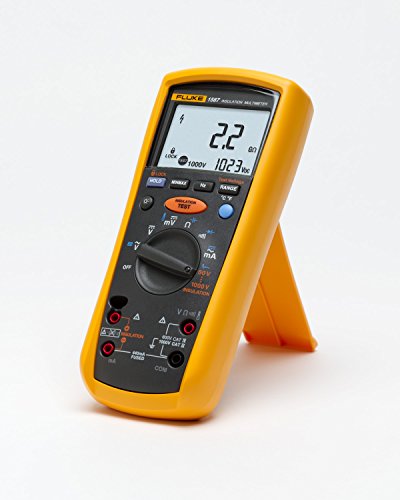 image for Fluke 1587 Insulation Multimeter, LCD Display, 2 Gigaohms Insulation R