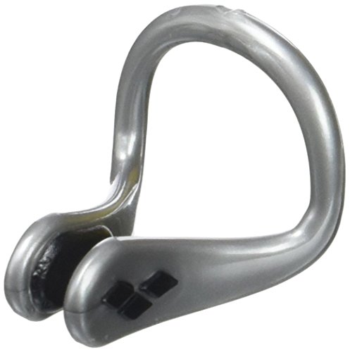 Arena Nose Clip Pro Tapones para La Nariz, Unisex Adulto, Gris (Silver/Black), Talla única
