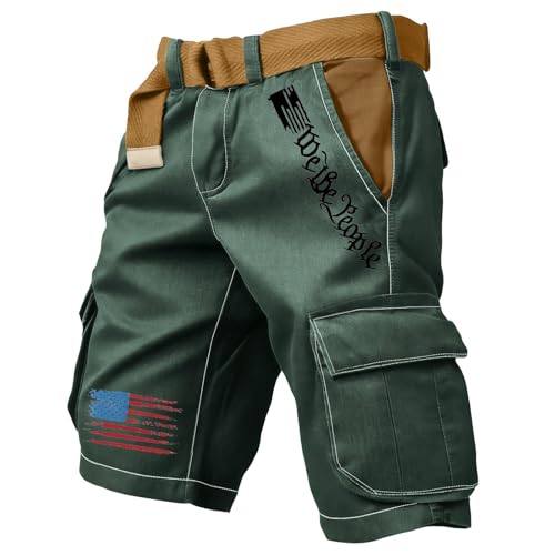 Short de travail homme multipoches robuste et respirant style cargo