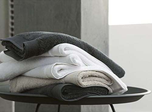 Blanc des Vosges E7T11-0149 Cotton Bath Mat 90 x 50 cm Dark Grey