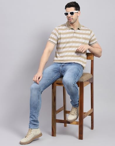 Image of Monte Carlo Mens Striped T-Shirt