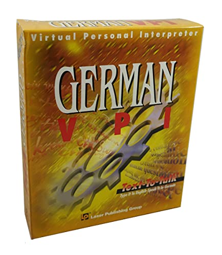 Learn to Speak German Language VPI CD-Rom Software - Translate, Hear and Speak