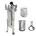 PreAsion #3 Bag Filter Housing 304 Stainless Steel Filter Solid-Liquid Separation Tool 120PSI Industrial Sock Filter 1
