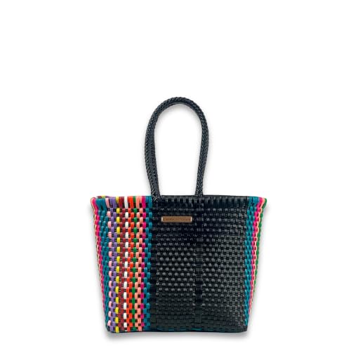 Image of MARIA VICTORIA X-Small Mexican Tote - Waterproof Woven Beach Purse