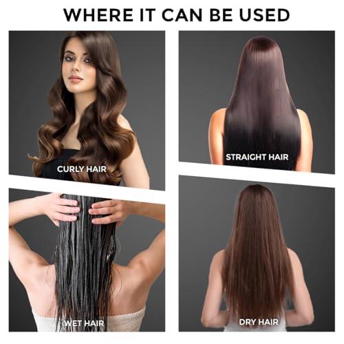 WINSTON 2-In-1 Hair Styling Blow Brush For Women - 1200 Watts|Hot Air Brush - Image 4