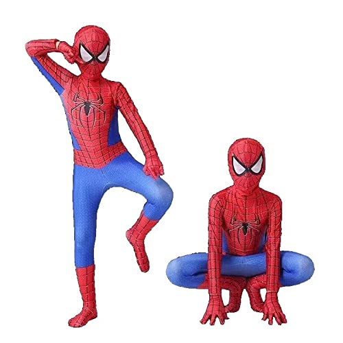 Spiderman Tights Children Male Steel Spider Hero Expedition Clothes Hero Return Cos Suit