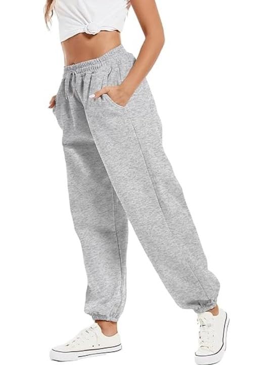 Image of Women?s Casual Jogger Pants ? Soft Pants with Adjustable Drawstring & Side Pockets