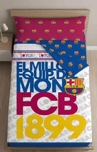 Barcelona F.C. Juego de Sábanas Oficial