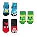 GHPKOTW 12 Indoor Anti-Rutsch Socken für Hunde und Katzen, Pet Socken, Hundesocken Anti Rutsch Pfotenschutz und Traktion Dank Silikon-Gel für Kleine-Mittlere Tiere,Drinnen Warme Haustierschutz
