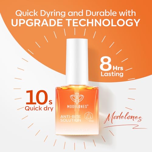 modelones Nail Biting Prevention for Kids Upgraded Thumb Sucking Deterrent Quick Dry Bitter No Bite Nail Polish Stop Biting Nail Polish 12 Ml 0.41Fl oz — view 6