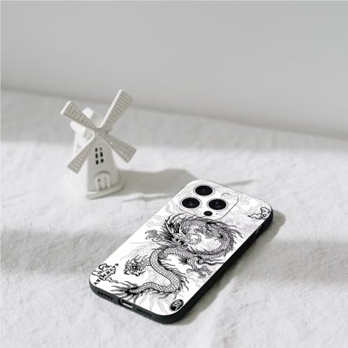 PAIXIKYZ Compatible con Google Pixel 10a Funda Suave TPU Antichoque Dibujo Dragón - imagen 6