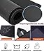 Stove Top Covers, Extra Large Stove Top Cover for Electric, Anti-Slip Waterproof Flat Top Oven Cover Mat Cooktop Cover Protector,Glass Stove Top Protector Expand Stove Space (Black-01, 28.5