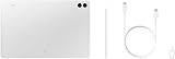 Samsung Galaxy Tab S9 FE+ Tablette, 12.4'' Wifi 128Go, S Pen inclus, Batterie longue durée, Certification IP 68, Argent, Version FR - 7