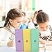 Colarr 30 Pack Coloring Plastic Magazine Holders 5 Light Colors Magazine Storage Box File Organizer Folder Book Bin for Desk Desktop Document Organizer for Office Classroom