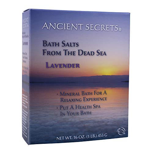 Ancient Secrets - Dead Sea Mineral Bath Salts Lavender - 1 Lb. by Ancient Secrets