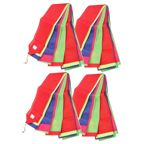 BESPORTBLE 2sets Reusable Kite End Decorative Sky Streamer Lights for Outdoor Parties 2pcs*2