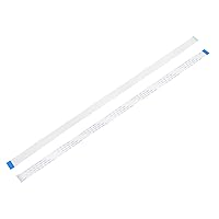 Vista 17 de uxcell Cable plano flexible FFC, 5 clavijas de 0.020 in de paso de 1.181 in, FPC FFC, cable de cinta flexible para TV LCD, audio de coche