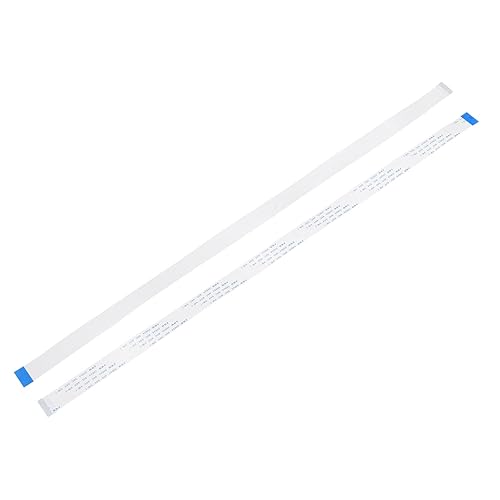 Vista 18 de uxcell Cable plano flexible FFC, 5 clavijas de 0.020 in de paso de 1.181 in FPC FFC cable de cinta flexible para TV LCD, audio de coche, reproductor