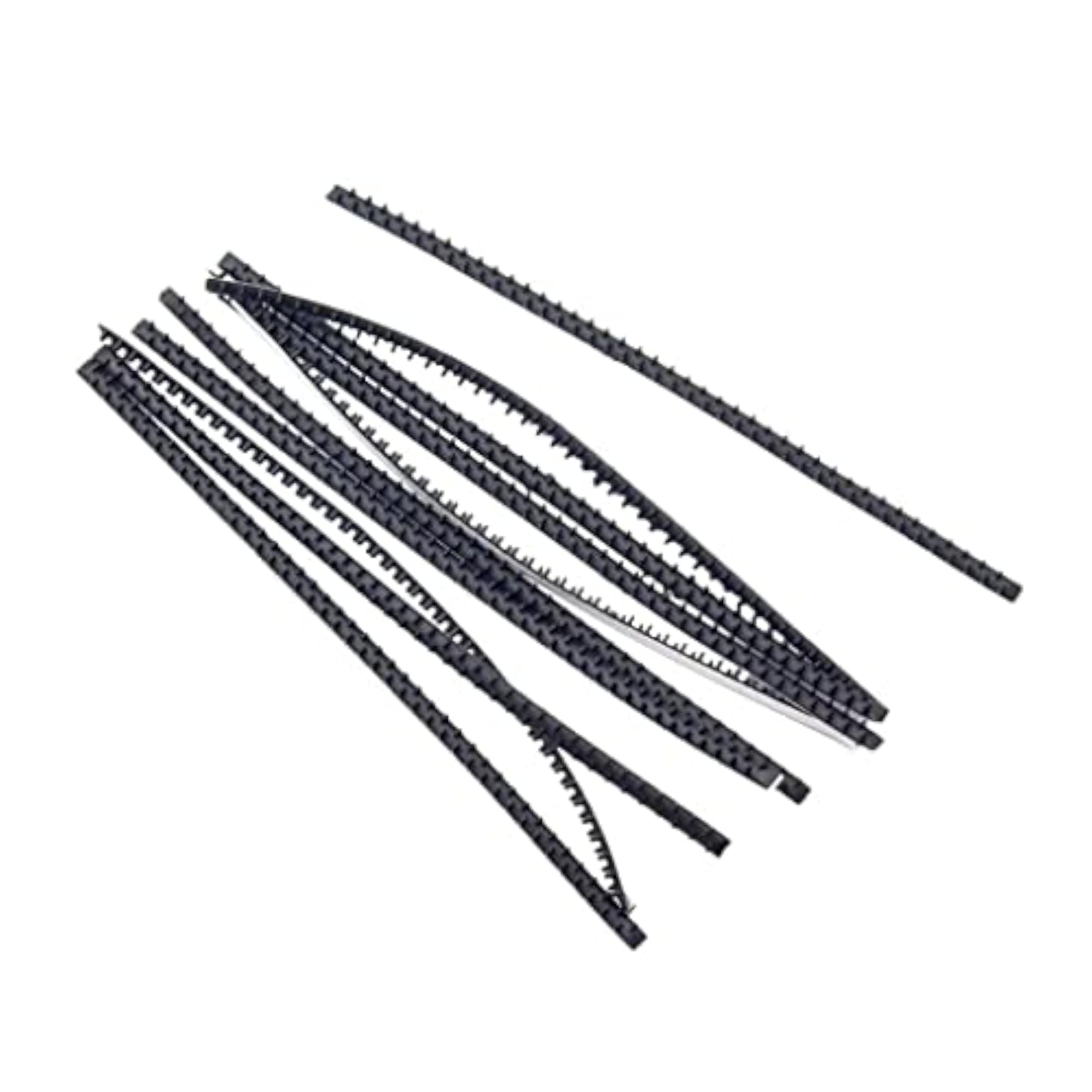 10pc Rubber Gum Hair Hoops Fittings Set