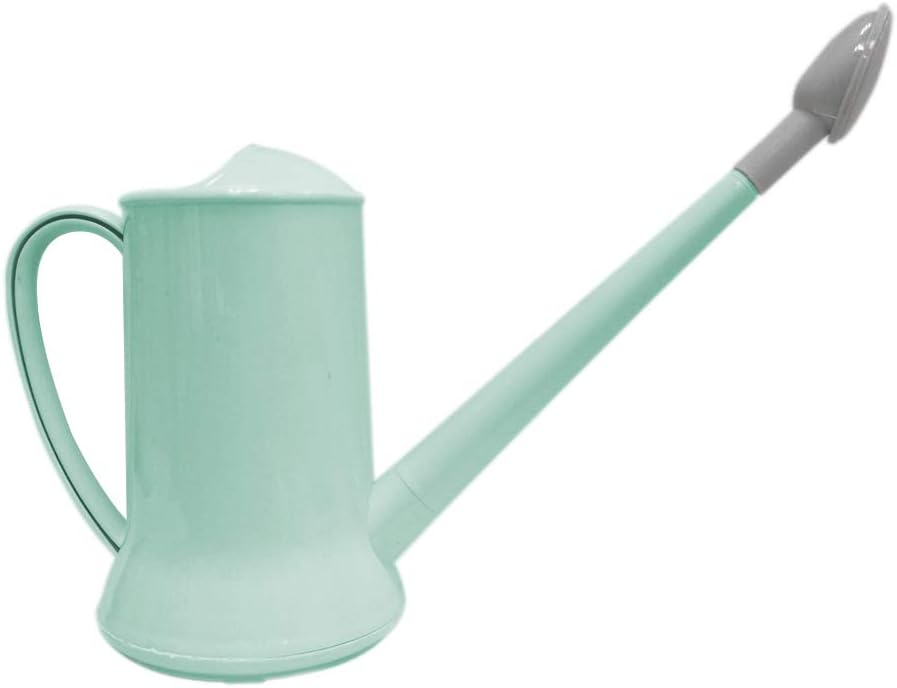 Calunce Tradition Watering Can Long Spout 2 LitreWatering Can/Easy to Water The Flowers Pure Green